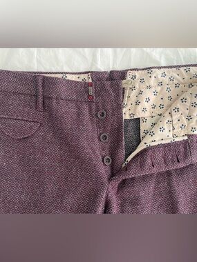 Incotex Slowear men’s cotton wool blend trousers m, size 34 slim fit